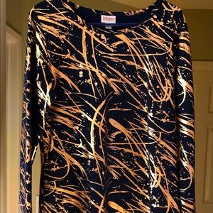 New LuLaRoe XL Debbie Dress